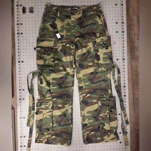 Fashion Nova Camouflage Cargo Pants
